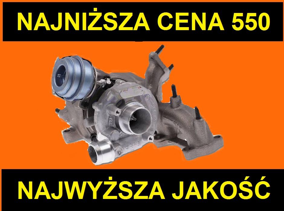 Turbina Turbosprężarka 1.9 tdi Golf Audi Sharan Octavia 110/115km Nowa