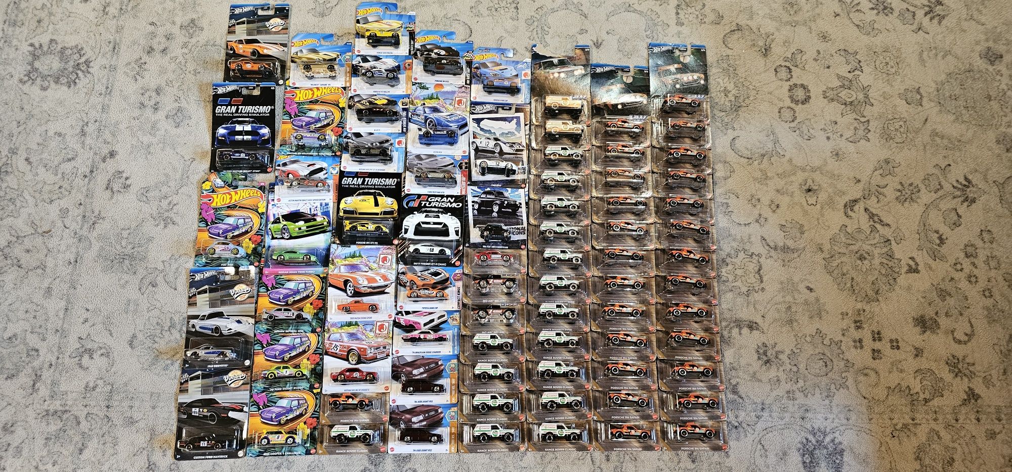Hot wheels kolekcja Porsche Range Rover Audi Mazda Nissan Ford Fiat