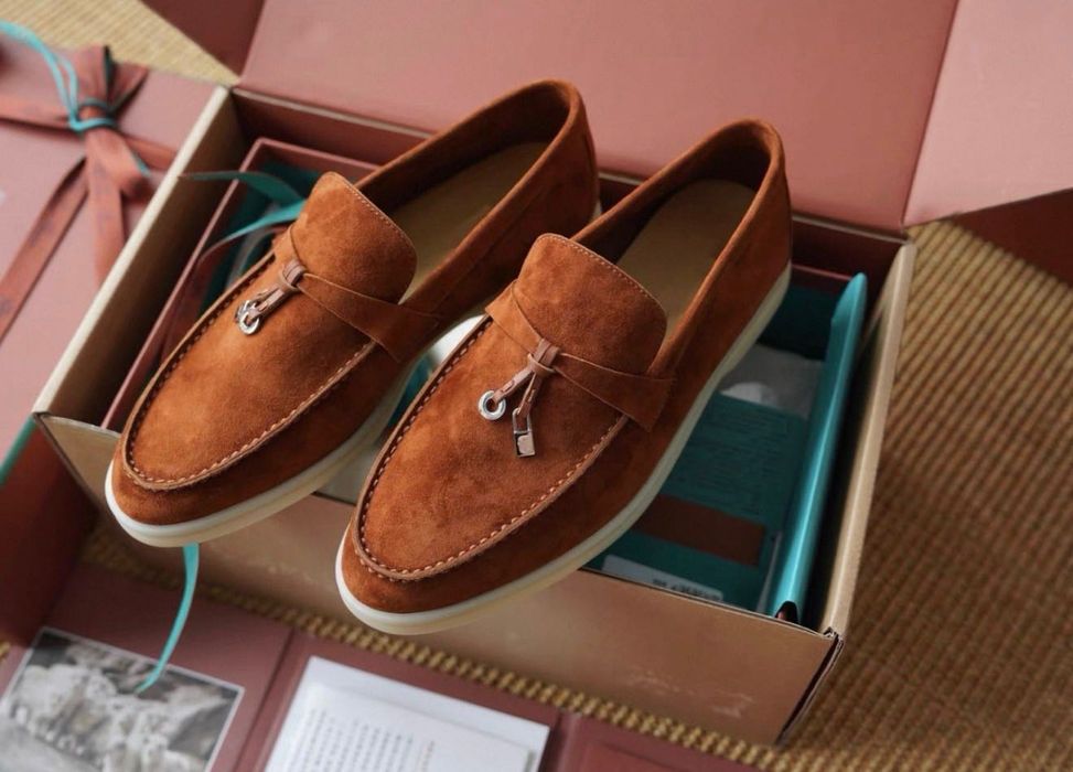 Лофери loro piana + подарунок кофтинка