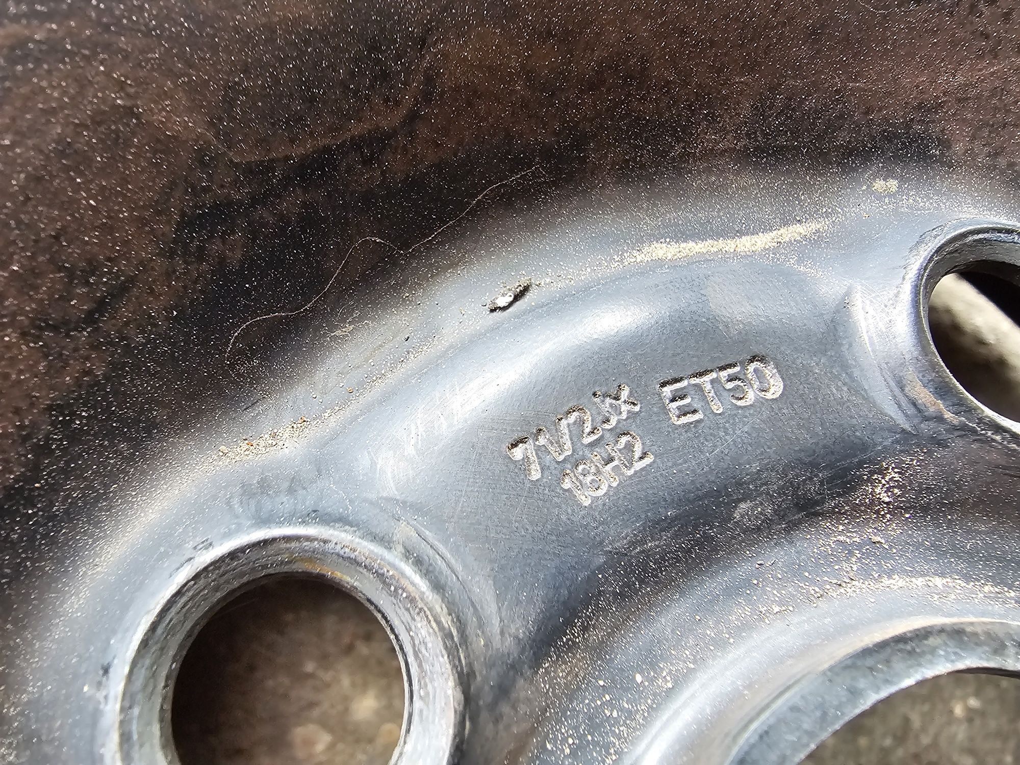 Felgi Stalowe Volkswagen R18 5x112 ET50 -7.5J+Kołpaki