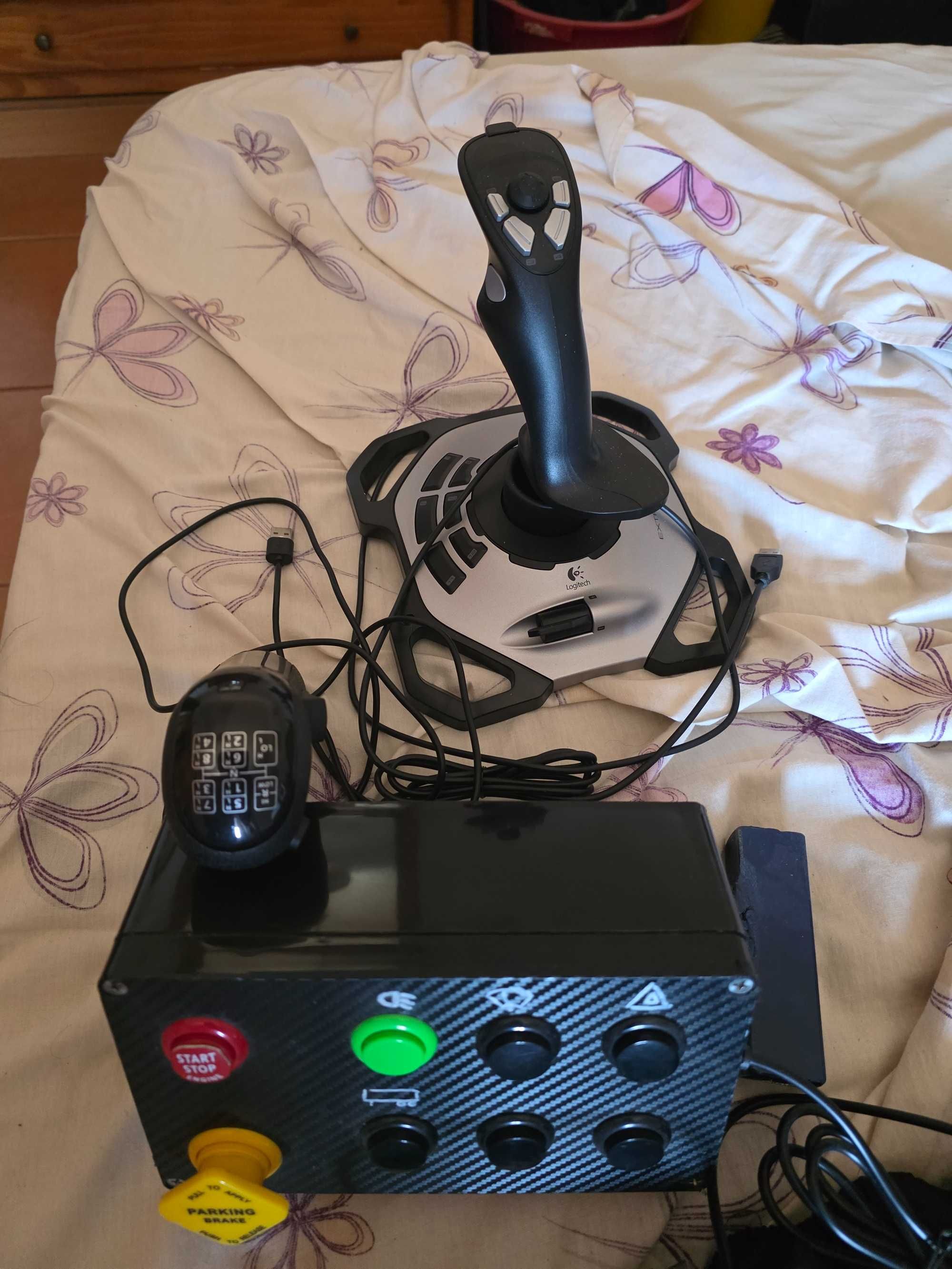 Logitech g923 com extras!!