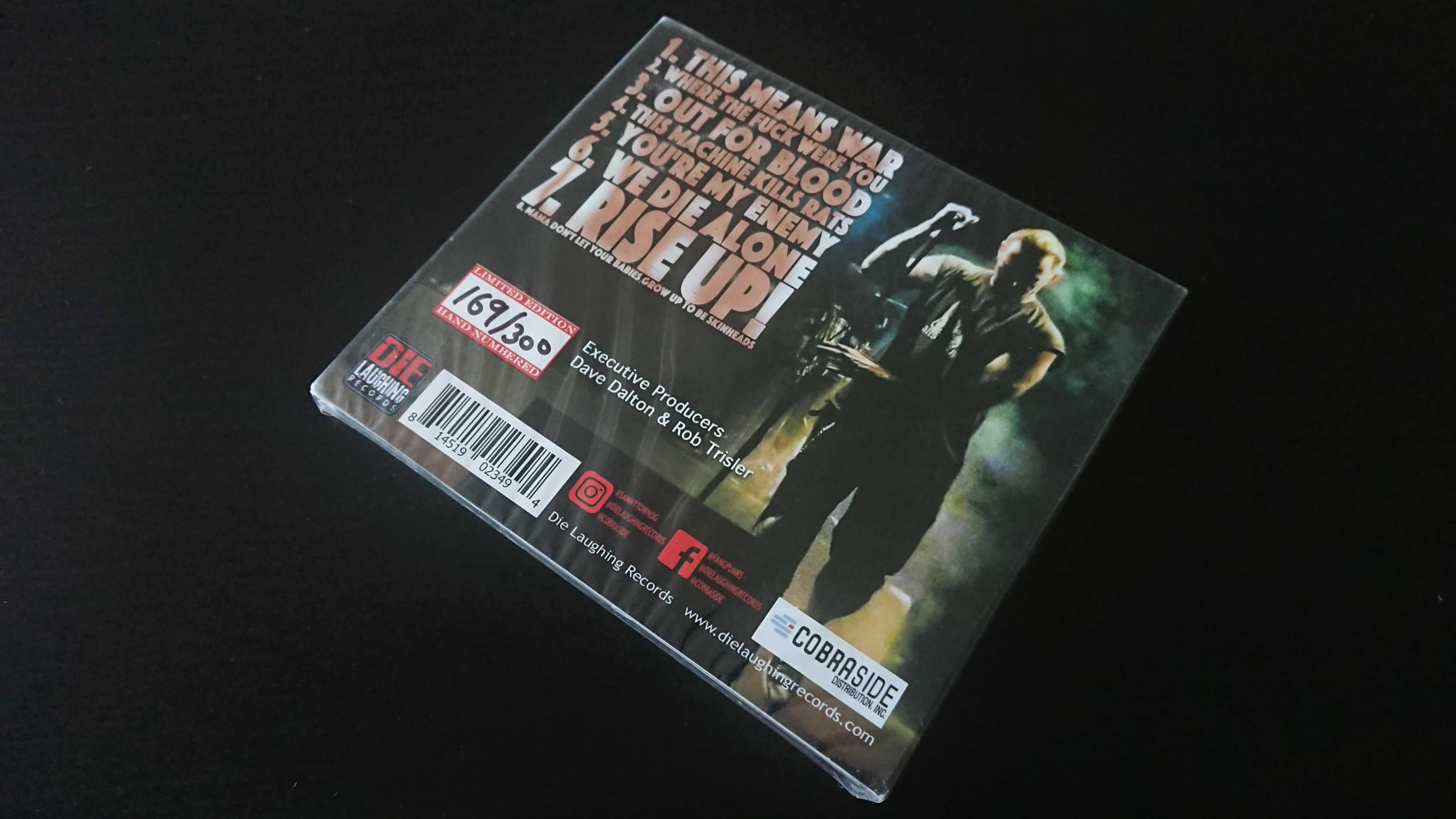 FANG Rise Up! CD *NOWA* 169/300 Limited Edition Folia Punk Hardcore