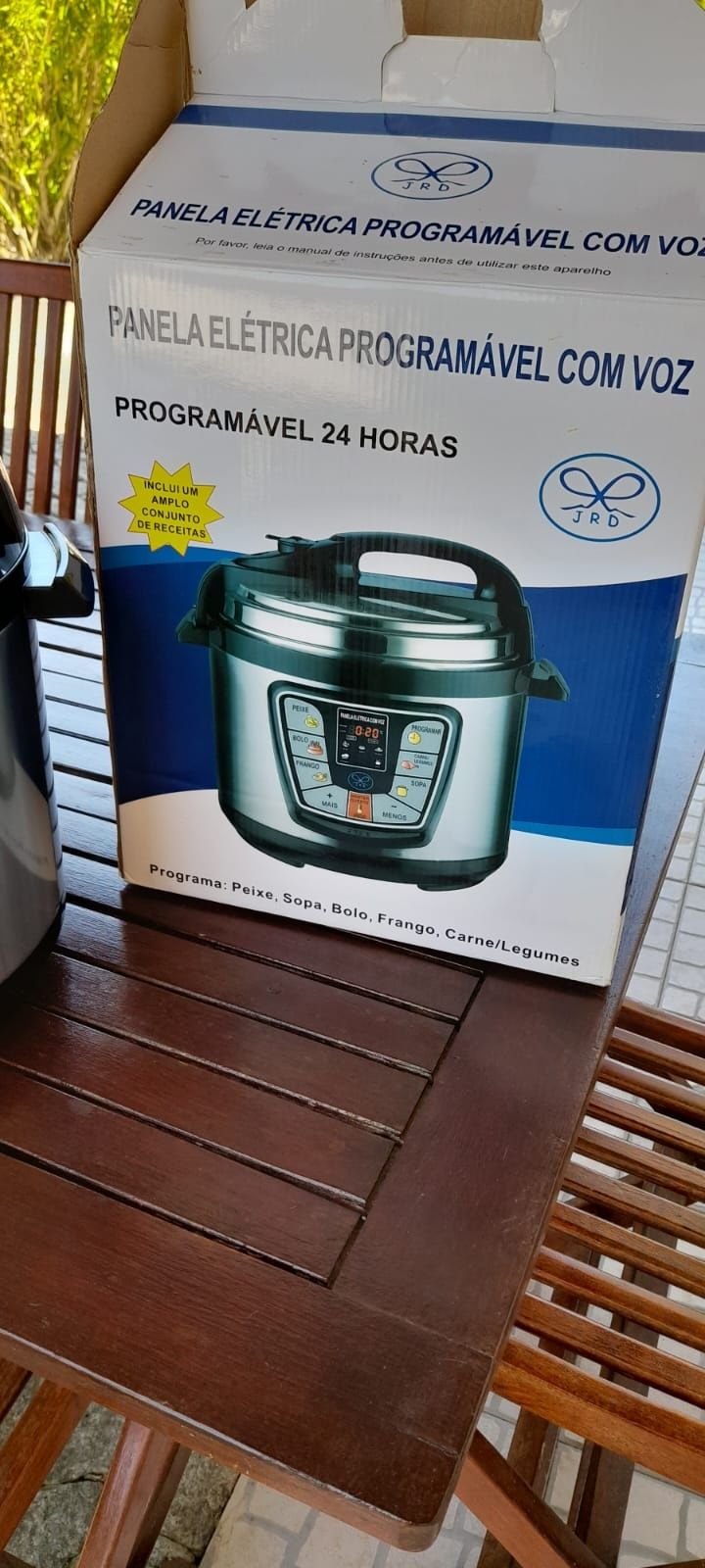 Máquina para cozinhar elétrica