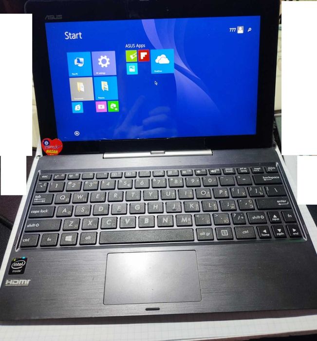 Ноутбук Нетбук Notebook ASUS.Автояркость. 4ядра. SSD. Батарея 7 часов