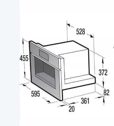 EKSPRES do kawy, ekspres do zabudowy GORENJE GCC800B