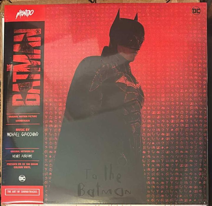 Michael Gacchino "The Batman" soundtrack vinyl
