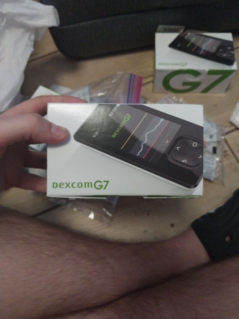 Пристрій для віміряння глюкози Dexcom G7