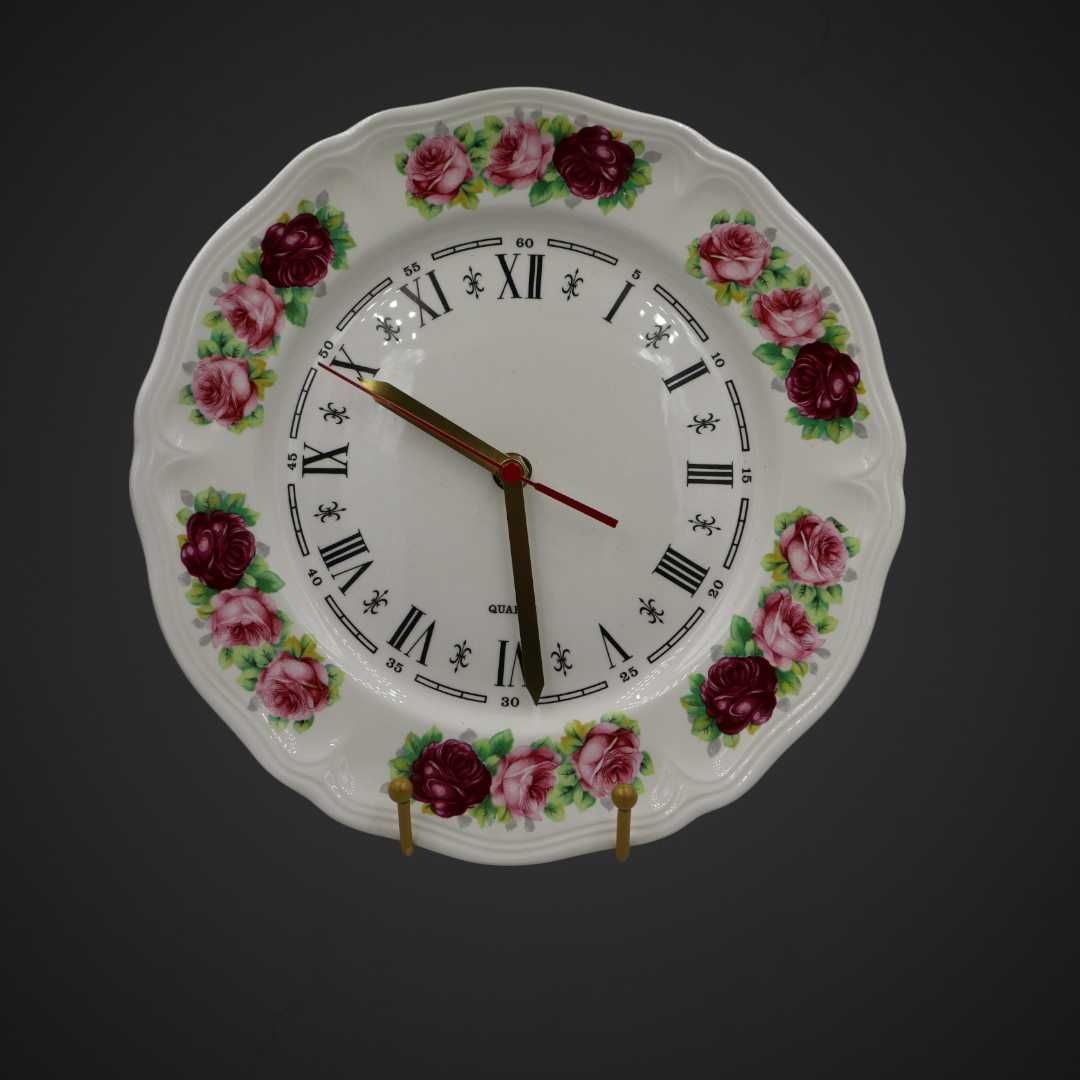 Zegar porcelanowy w stylu Beyer & Bock b51/012730