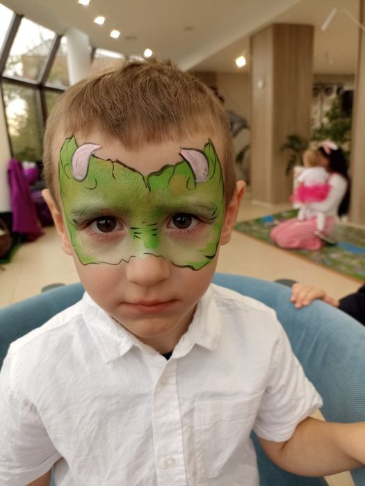 Аквагрим для дітей та дорослих на хелоувін та дитячі свята.