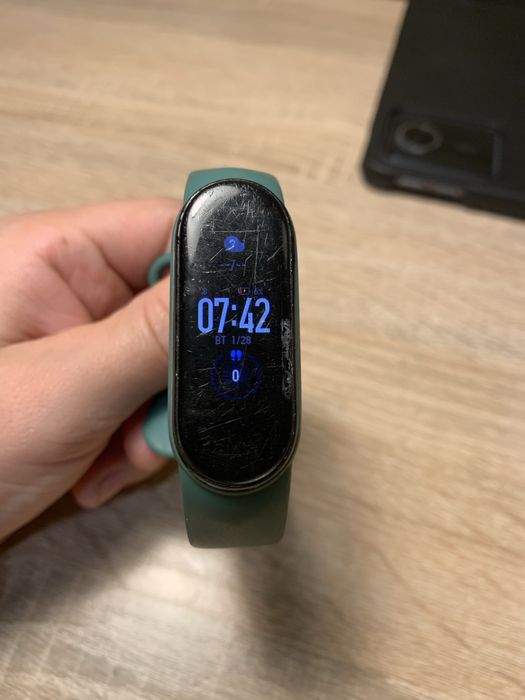 Смарт годинник xiaomi mi smart band 5 black