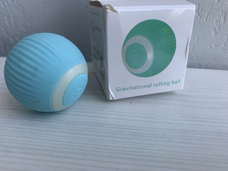 М'ячик-кулька для кішок та котів, USB smart іграшка PetGravity
