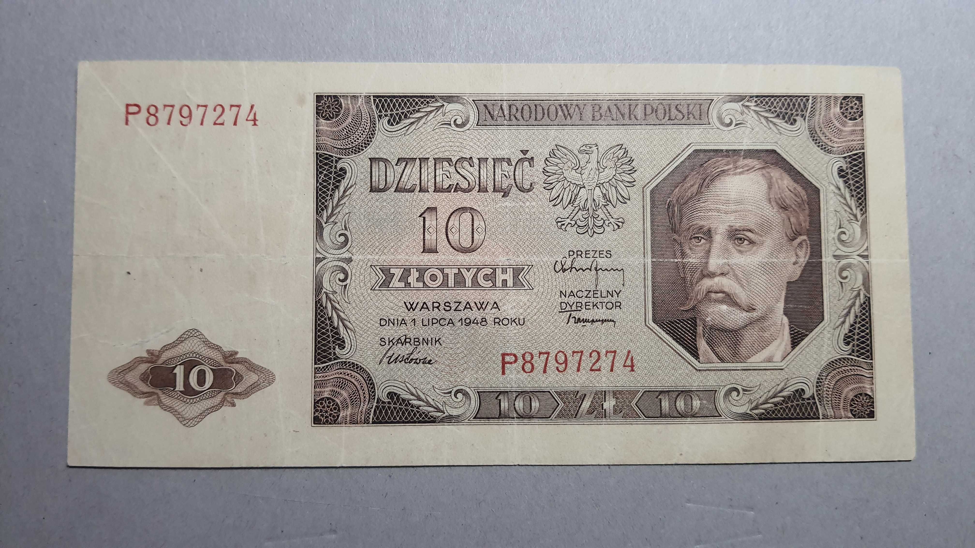 10 złotych 1948 s. P