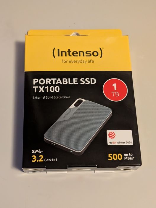 Intenso tx100 1TB przenośny dysk ssd