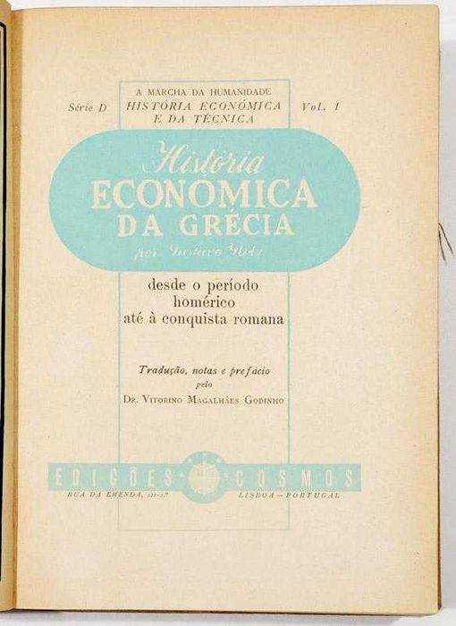 História económica da Grécia, de Gustavo Glotz