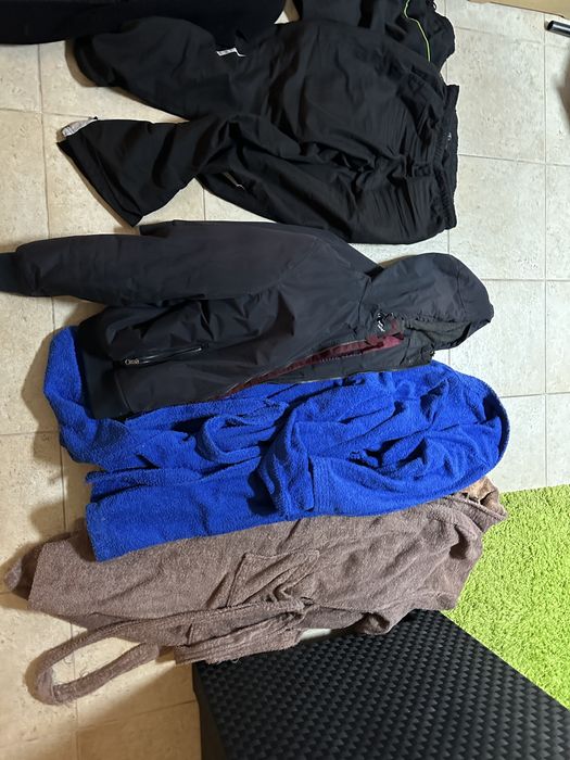 Casacos, camisas L e Xl