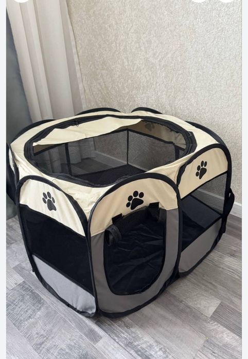 Складний манеж для собак і котів
