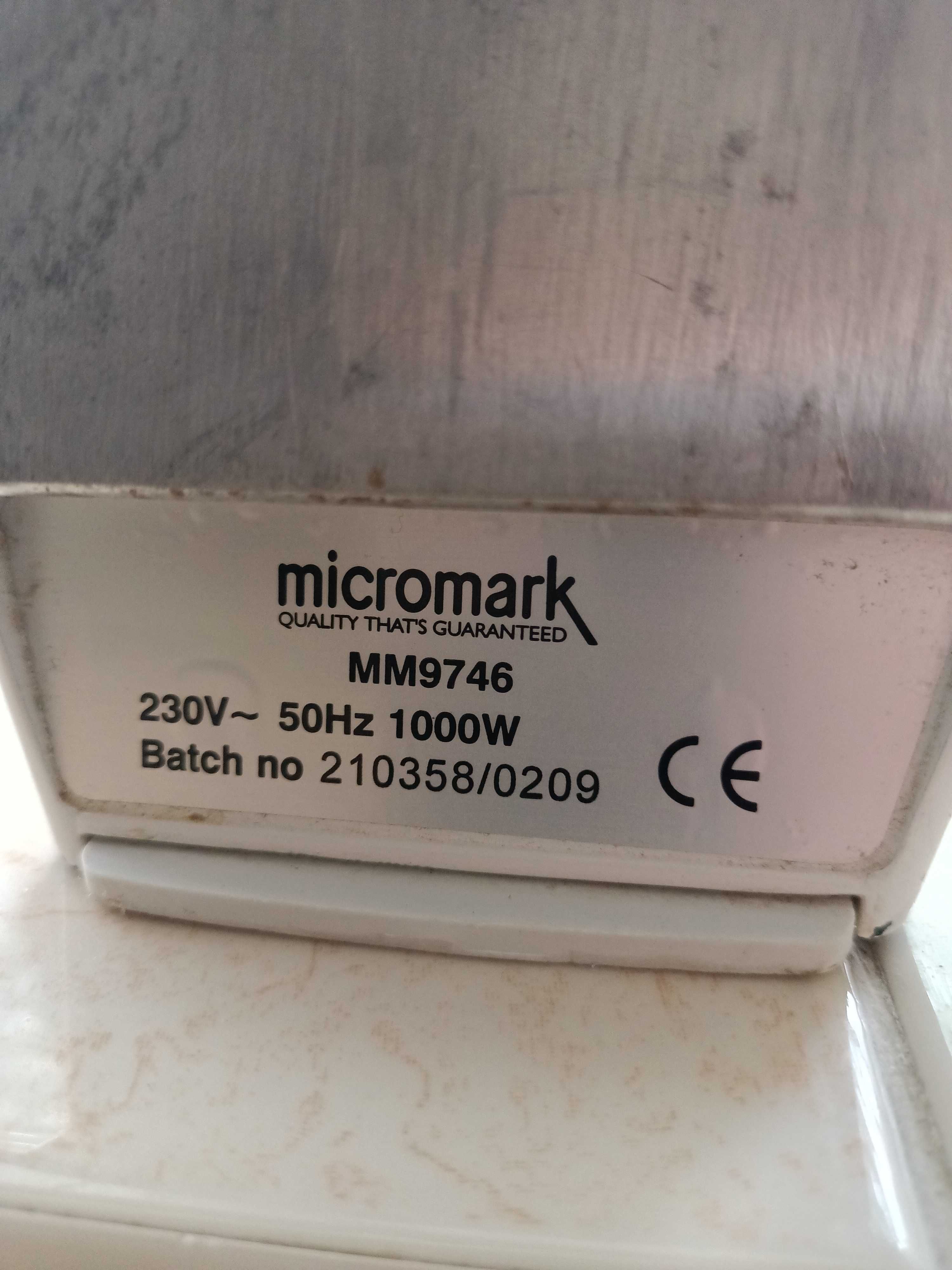 Праска/ утюг Micromark mm 9746, з Італії, робочий, з парою, 7 режимів