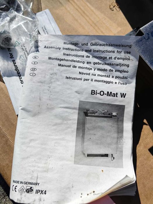 Piec sauny fińskiej Karibu 7,5kW Bi O Mat aromaterapia inhalacja PARA