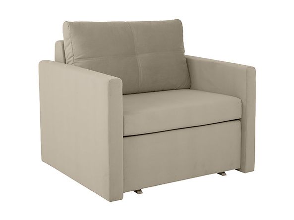 Sofa jednoosobowa Bunio Beżowa młodzieżowa BRW, Black Red White