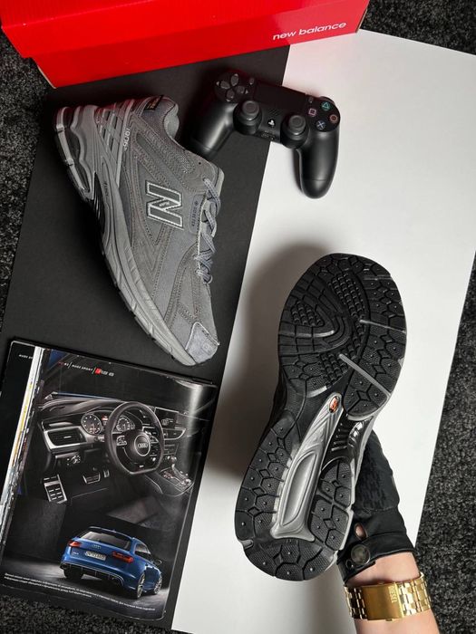 Чоловічі кросівки нью беланс на хутрі New Balance 1906R Fur Grey 41-46