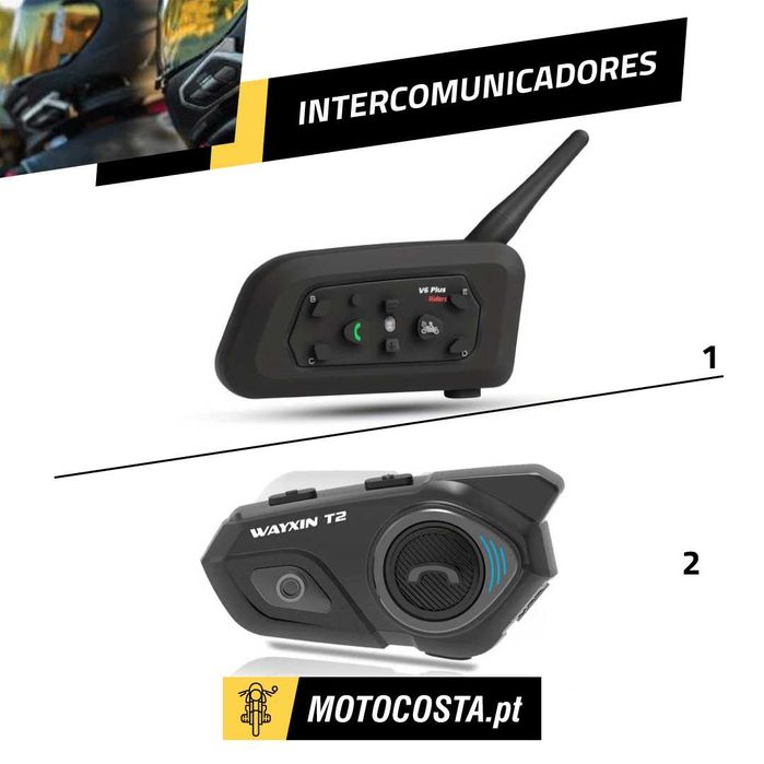 Intercomunicadores Bluetooth - EJEAS, M910 Pro e Mais - MOTOCOSTA