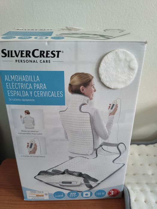 Fisioterapia- Almofada térmica para costas e cervical.