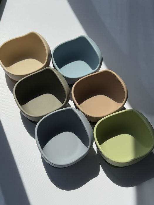 Силіконовий посуд, дитячий посуд, тарілочки, прикорм. ЗНИЖКА!