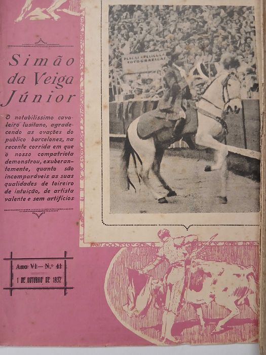 Coleção de 10 revistas bandarilhas de fogo 1933 a 34