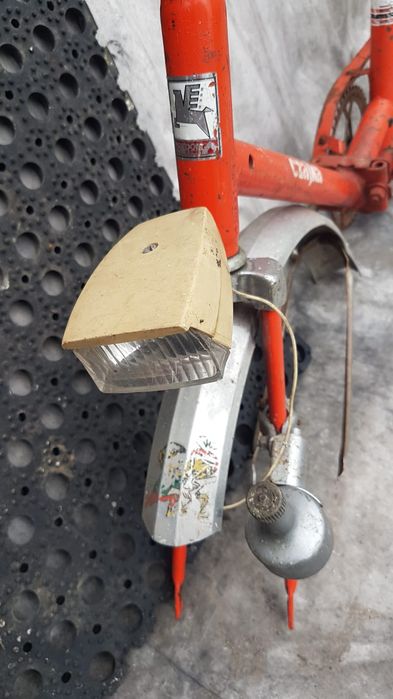 Rower czajka prl części oryginalny czerwony