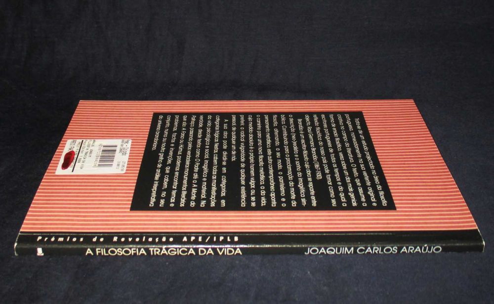 Livro A Filosofia Trágica da Vida Joaquim Carlos de Araújo