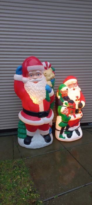 Mikołaj podświetlany na zewnątrz 80 cm. 100cm
