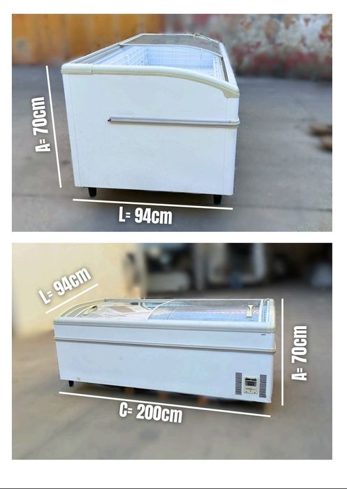 4 arcas frigoríficas industriais,(Arcaboa) usadas, em bom estado.