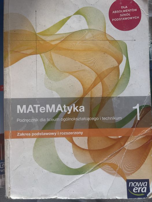 Matematyka 1 zakres podst. i rozszerzony dla lo i technikum