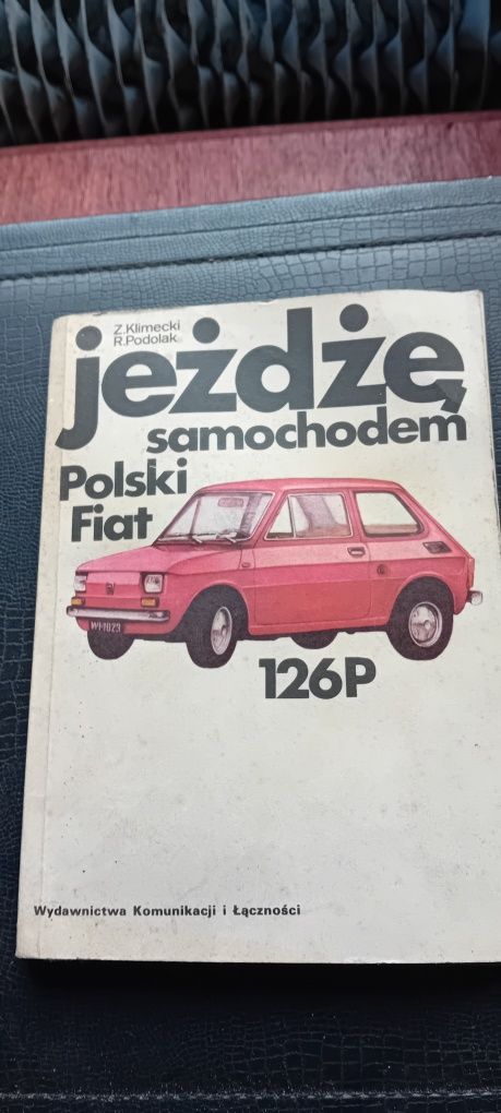 Zestaw 6 książek o  fiacie 125p , jego naprawie , maluchu i innych aut