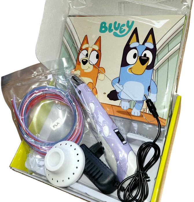 Długopis 3D magiczny pisak plus wkłady BLUEY # 509