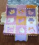 Tapete puzzle infantil