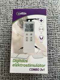 Cyfrowy elektrostymulator mięśni Combo 3w1 NOWY