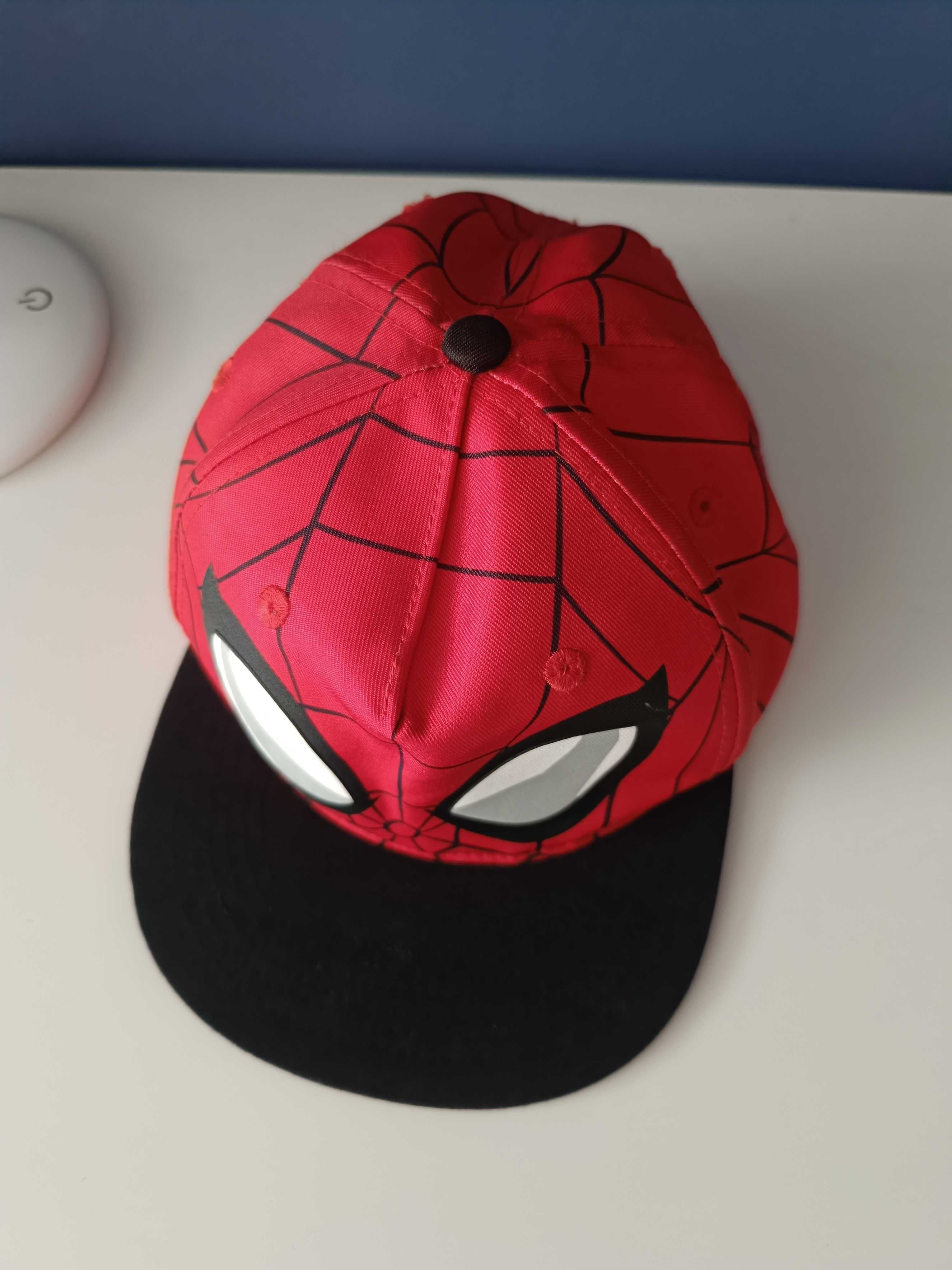 H&M Czapka z daszkiem spiderman dziecięca 122cm 128cm 134cm