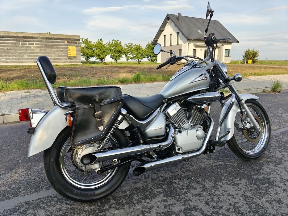 Suzuki VL 125 Intruder piękny stan Niemcy oryginał doposażony