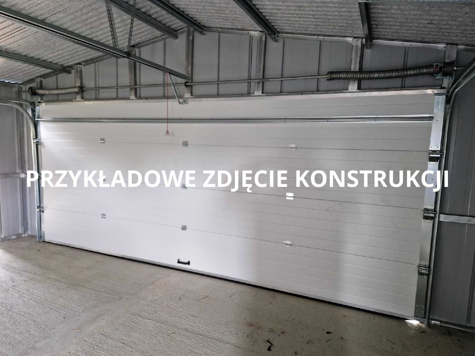 Garaż 6x5m dwustanowiskowy blaszany blacha NA RĄBEK |6x6 7x8 9x5|