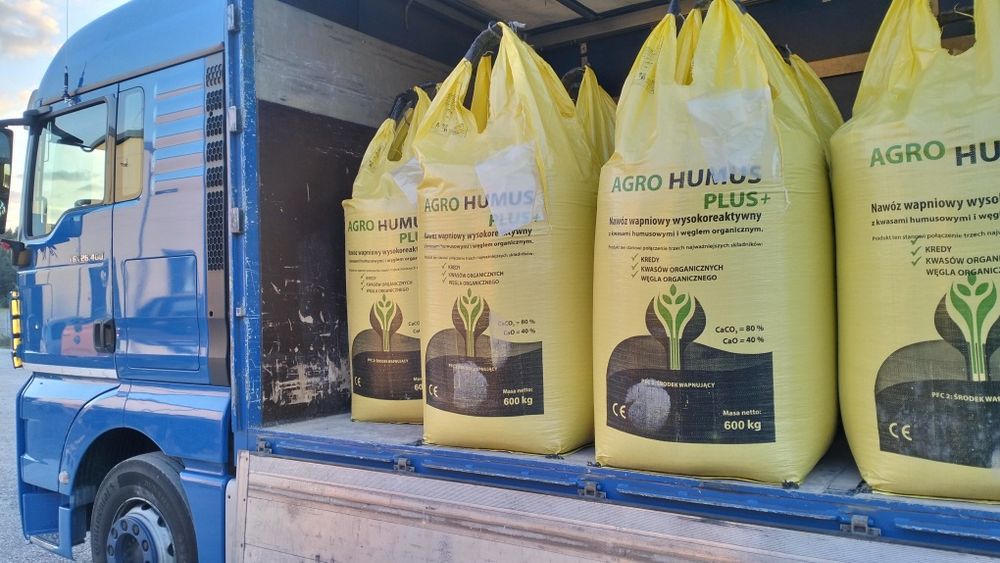 PRODUCENT Wapno granulowane magnezowe węglanowe Czarna kreda hummus