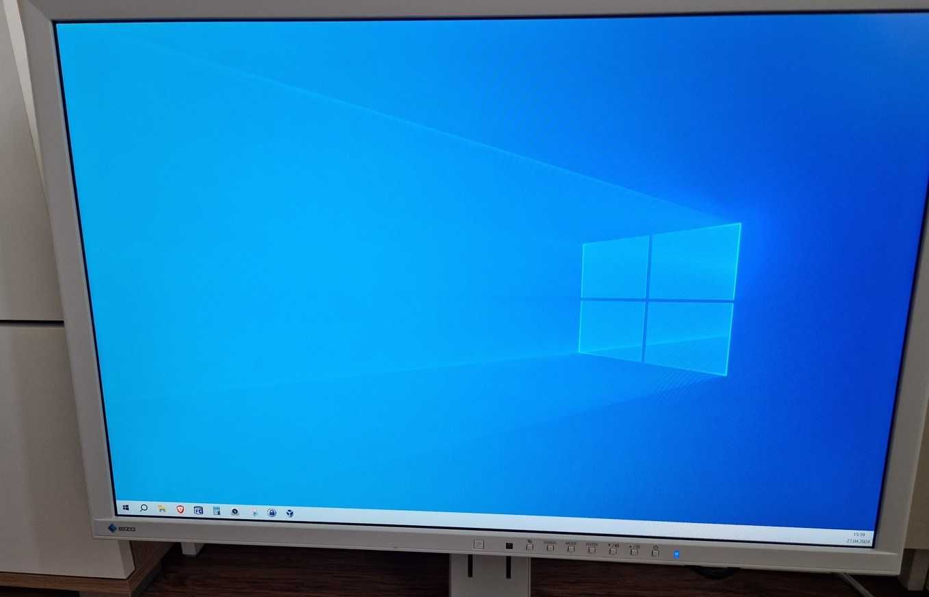 Biały monitor EIZO 24" cale model FlexScan EV2436W