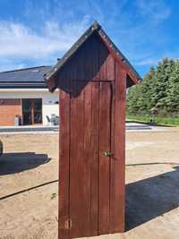 Sławojka Drewniana toaleta WC , kibelek na budowę