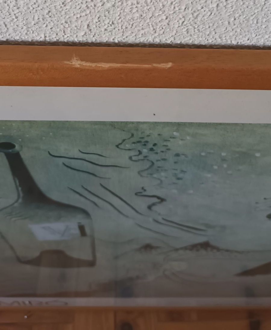 Quadro Joan Miró- La botella de vino