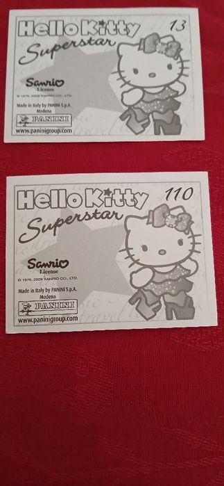 Cromos Hello Kitty da Panini