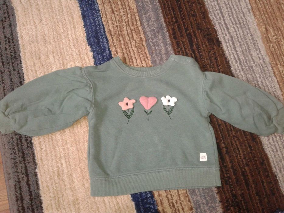 bluza z kwiatkami dziewczęca reserved r.74
