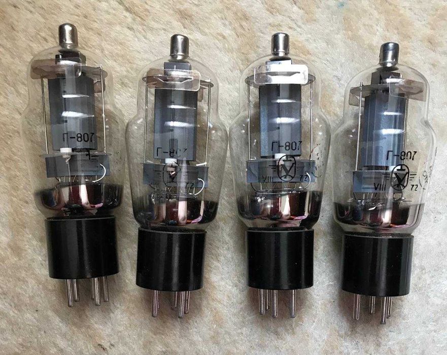 вживані радіолампи в гарному ст. ФЭУ 85, 6Е5С,Г 807, 6Н8С, 6Ж1П, СГ16П