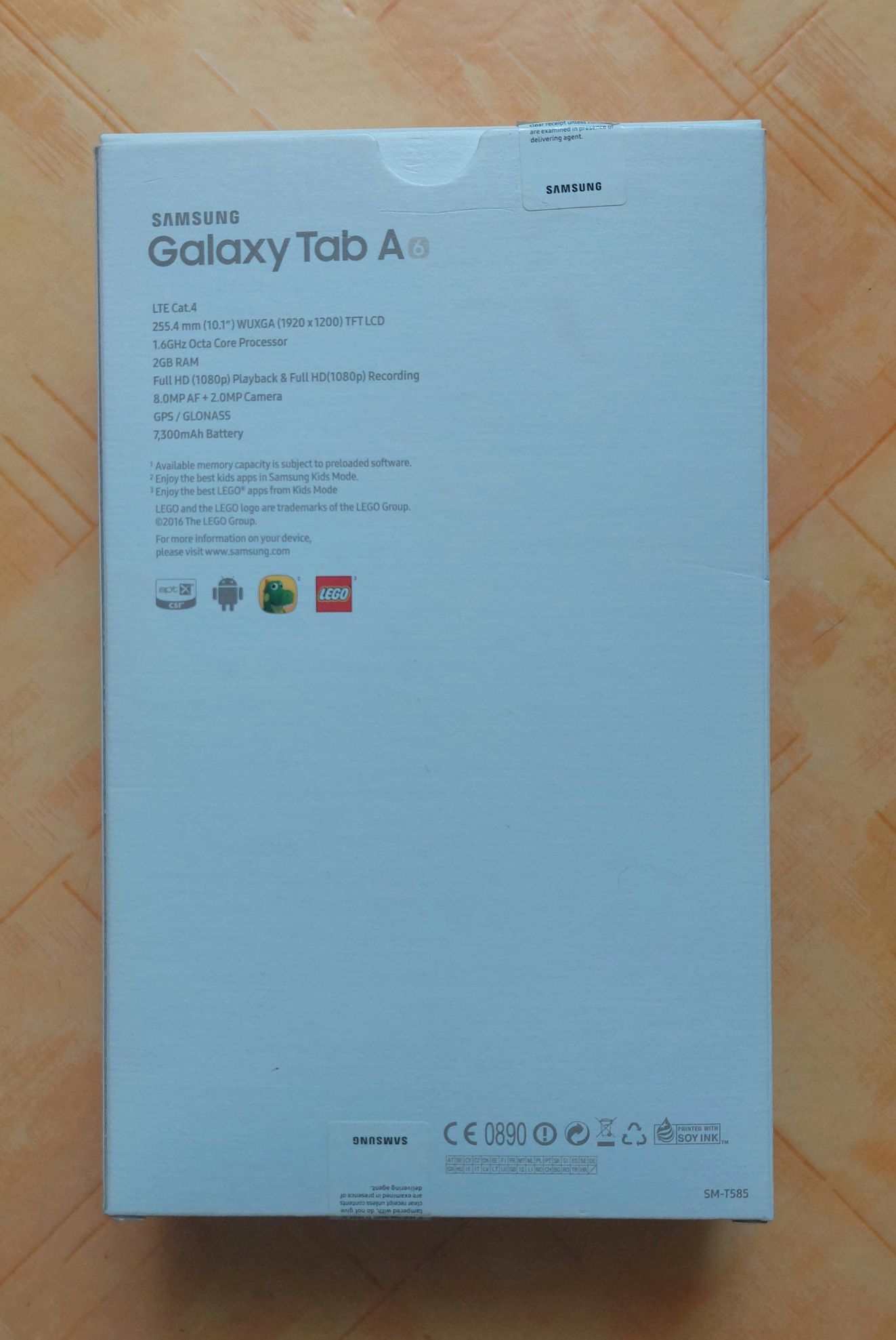Планшет Samsung Galaxy Tab A (LTE).