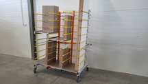 Wózek transportowy WT-1500 wózek do sortowania formatek
