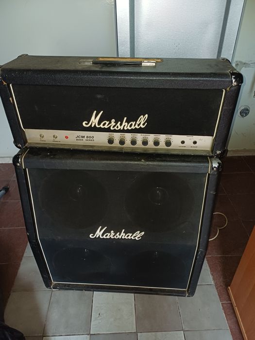 Wzmacniacz gitarowy lampowy klasyk Marshall JCM 800 Bass Series